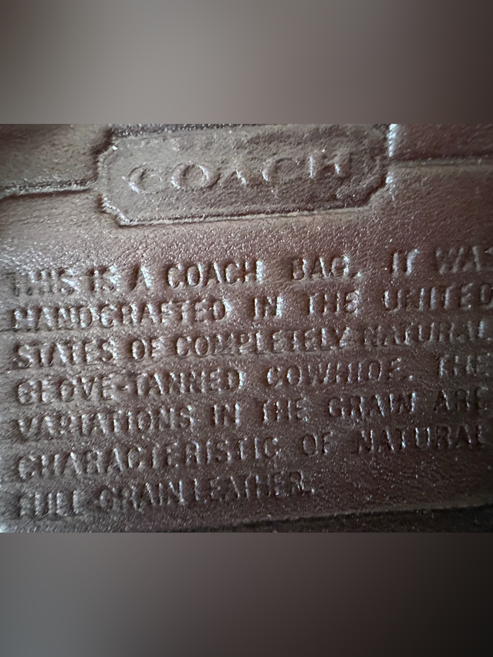 Rare USA Made Coach 6094 Signature Demi Y2K Baguette Bag - Picture 10 of 11
